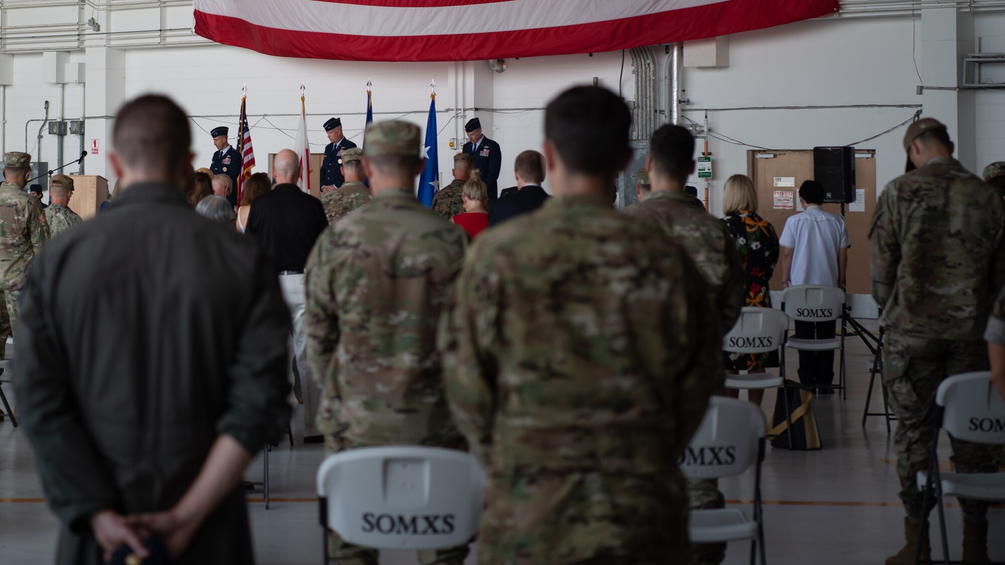 18th Wing change of command ceremony occurs at Kadena Air Base, Japan.