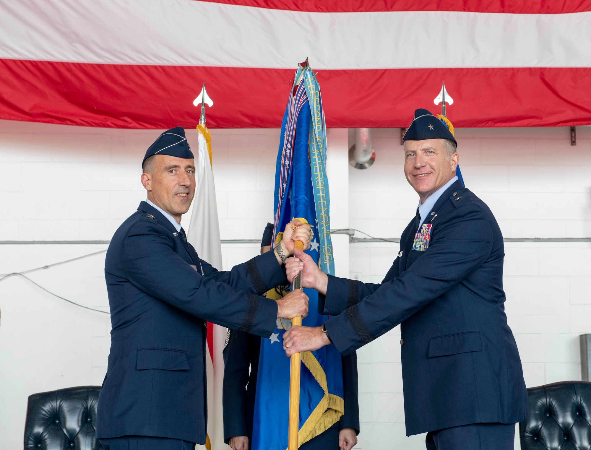 18th Wing change of command ceremony occurs at Kadena Air Base, Japan.