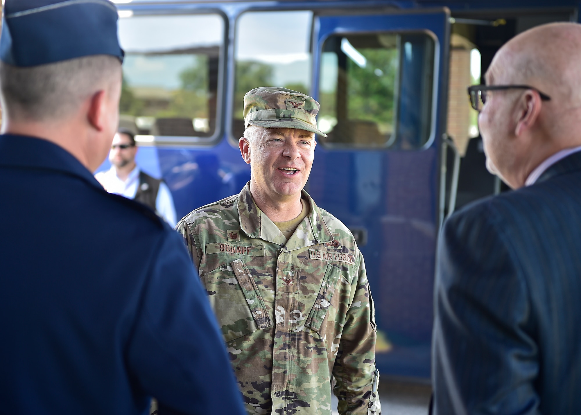 Acting SECAF thanks JBA Airmen during visit
