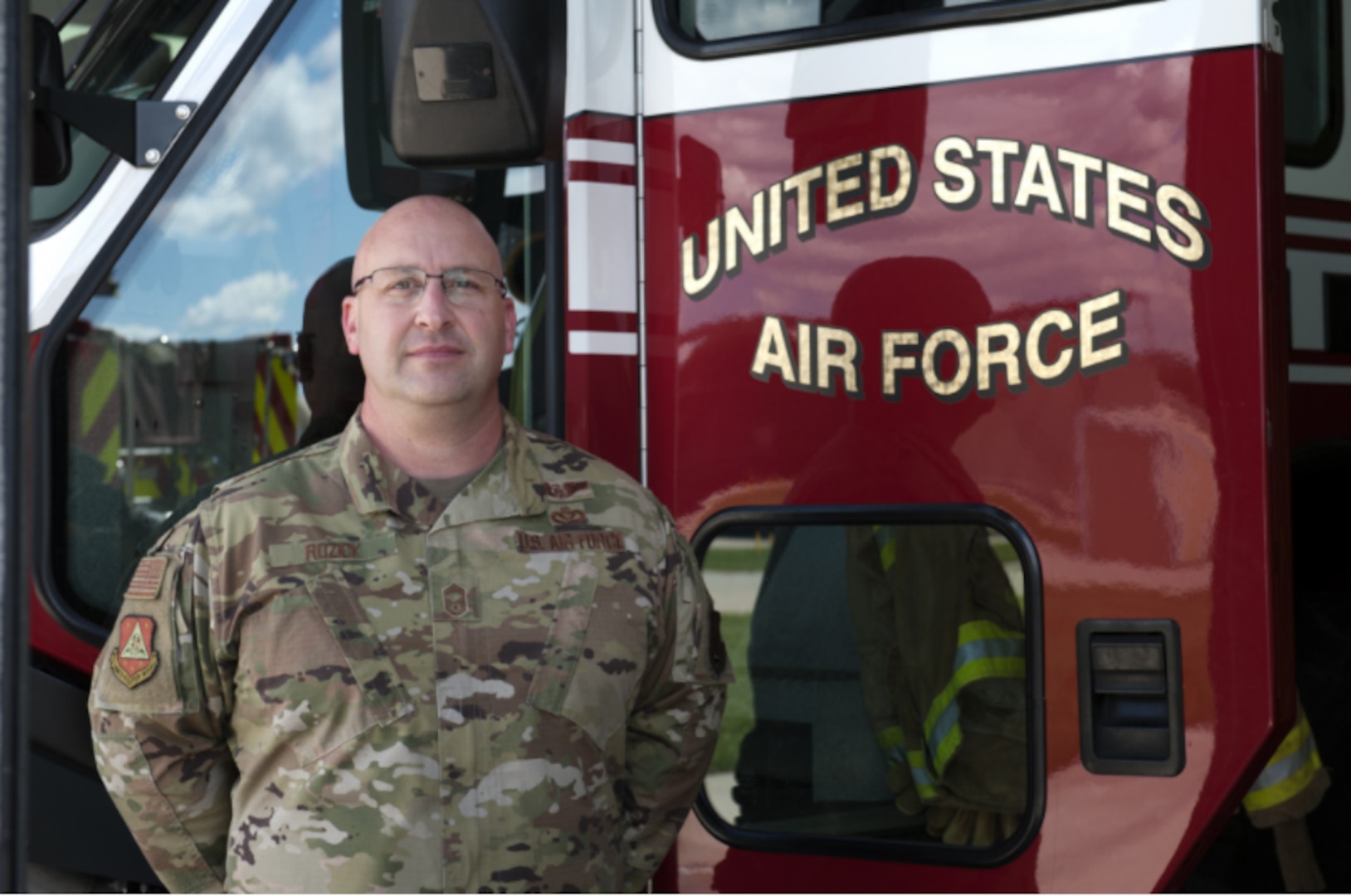 Photo By Senior Master Sgt. Beth Holliker | Chief Master Sgt. Brian Rozick, Fire Chief assigned to the Ohio National Guard’s 180th Fighter Wing, talks PTSD, awareness, recognizing the signs and removing the stigma of seeking help.