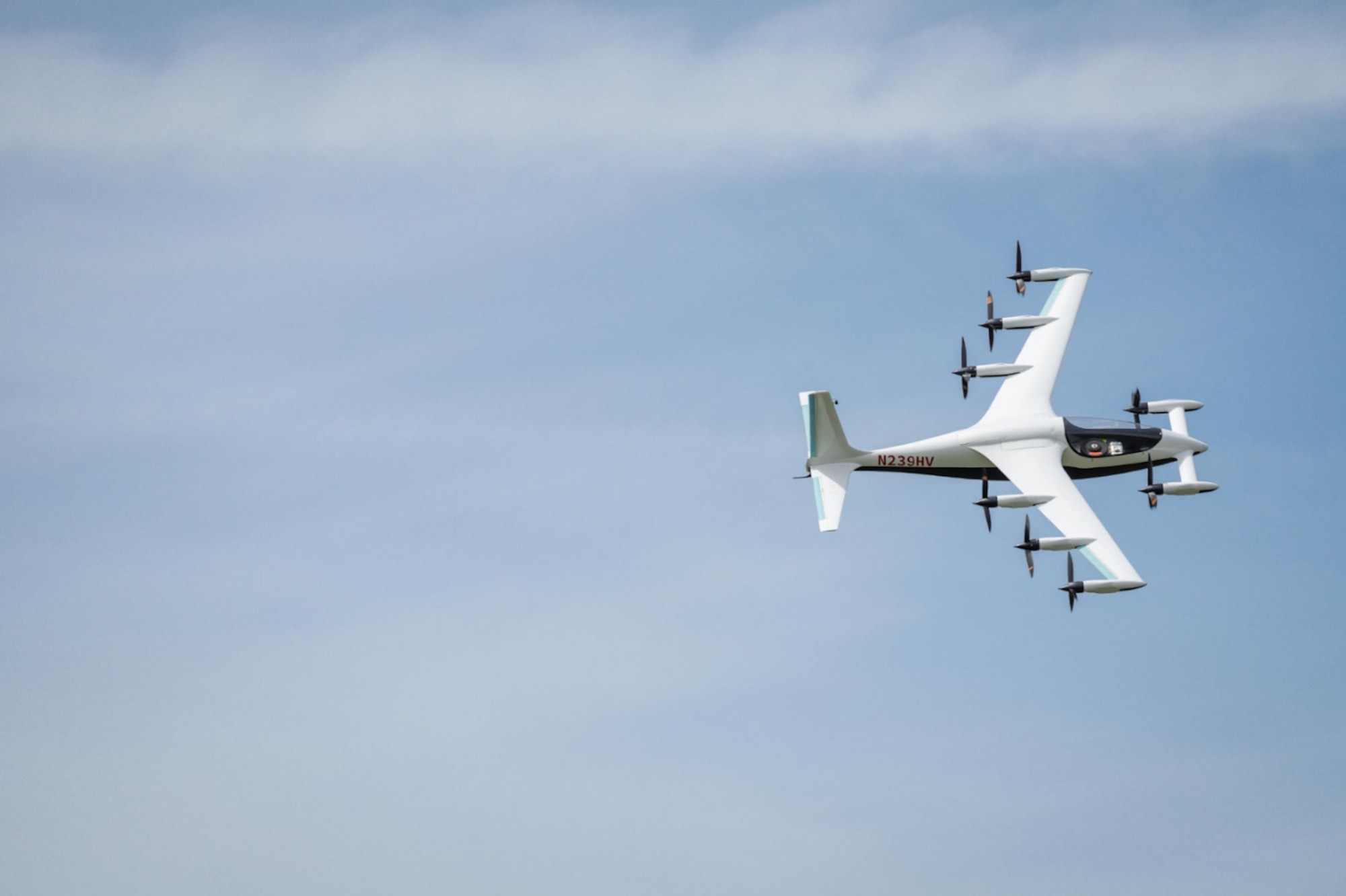 Kitty Hawk demonstrates the eVTOL aircraft Heaviside’s automated and remote flight capabilities. (Courtesy photo/Kitty Hawk)