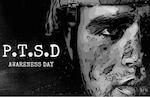 Post-traumatic stress disorder is a result of an individual witnessing or experiencing a traumatic event. PTSD Awareness day takes place every year on June 27 in recognition of those who are affected by this disorder. (U.S. Air Force graphic by Airman 1st Class Devan Halstead)