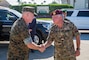 U.S. Central Command’s Gen. Frank McKenzie greets His Majesty King Abdullah II of Jordan in Tampa, July 16, 2021. During the visit, the leaders discussed shared challenges originating in the Middle East – from combating extremism to improving border security – and agreed to explore creative ways to expand bilateral coordination between the two nations.