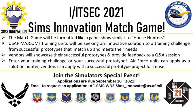 Sims Innovation Match Game