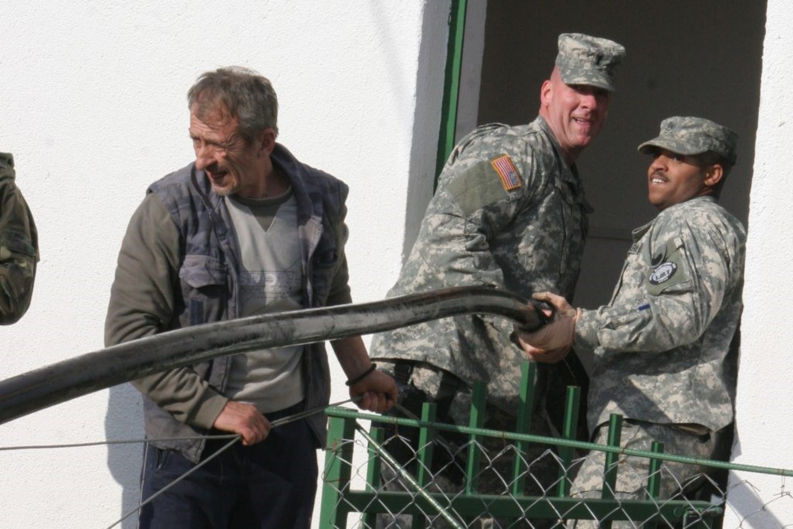 Virginia National Guard Soldiers stand ready in Kosovo