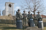 Virginia National Guard Soldiers stand ready in Kosovo