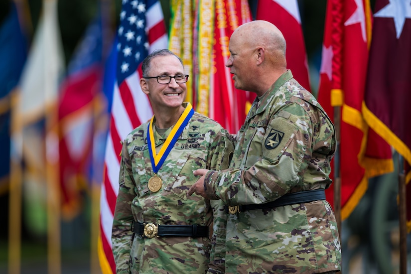 ARNORTH Surgeon Maj. Gen. Dire retires after 41 years of U.S. Army service