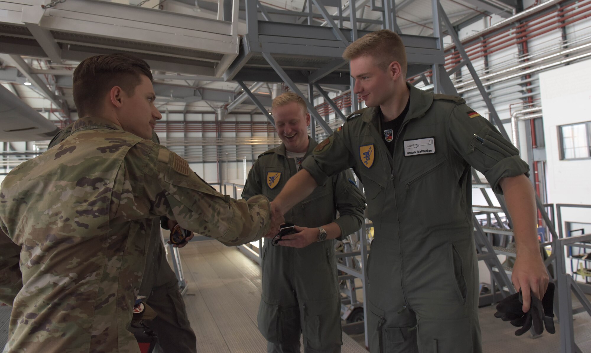 86th MXS Airmen, GAF cadets build partnership capabilities