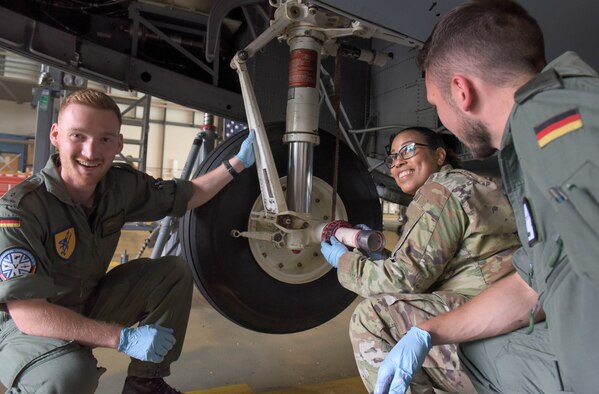 86th MXS Airmen, GAF cadets build partnership capabilities
