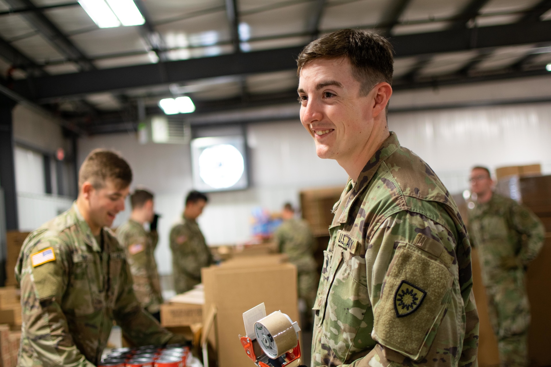 Food banks 103rd CHEM BN 2020