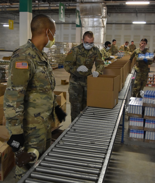 Food banks 103rd CHEM BN 2020