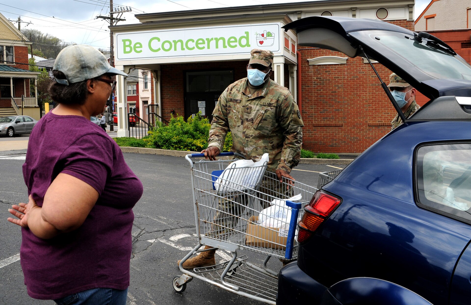 Food banks 103rd CHEM BN 2020