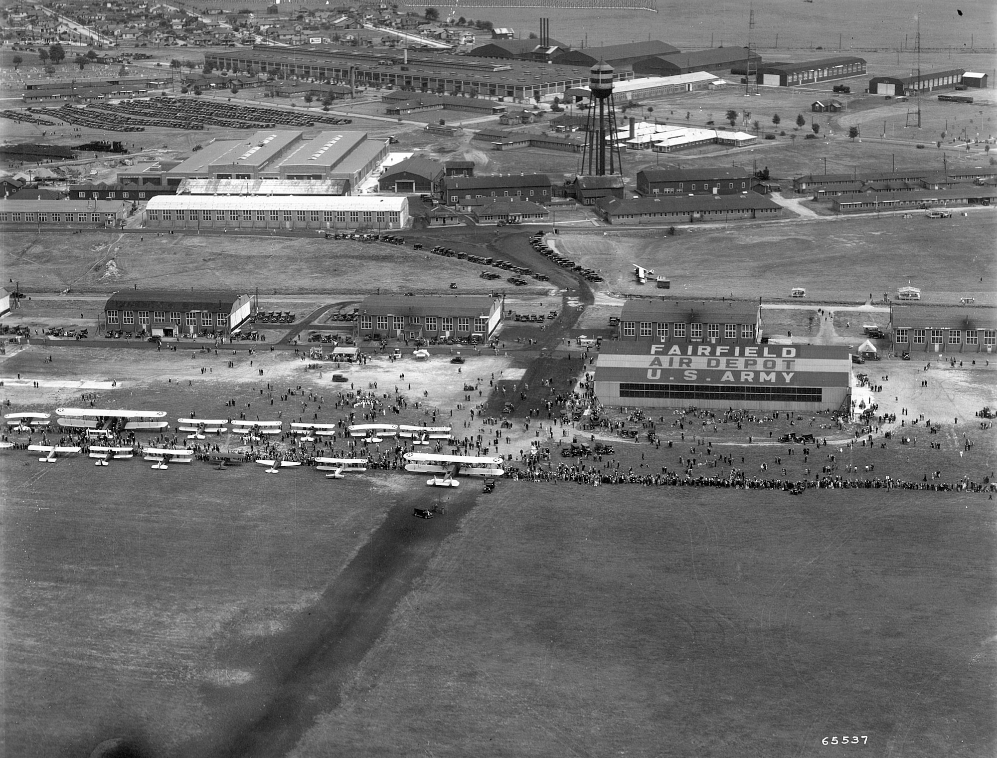 historical photo of Fairfield Air Depot