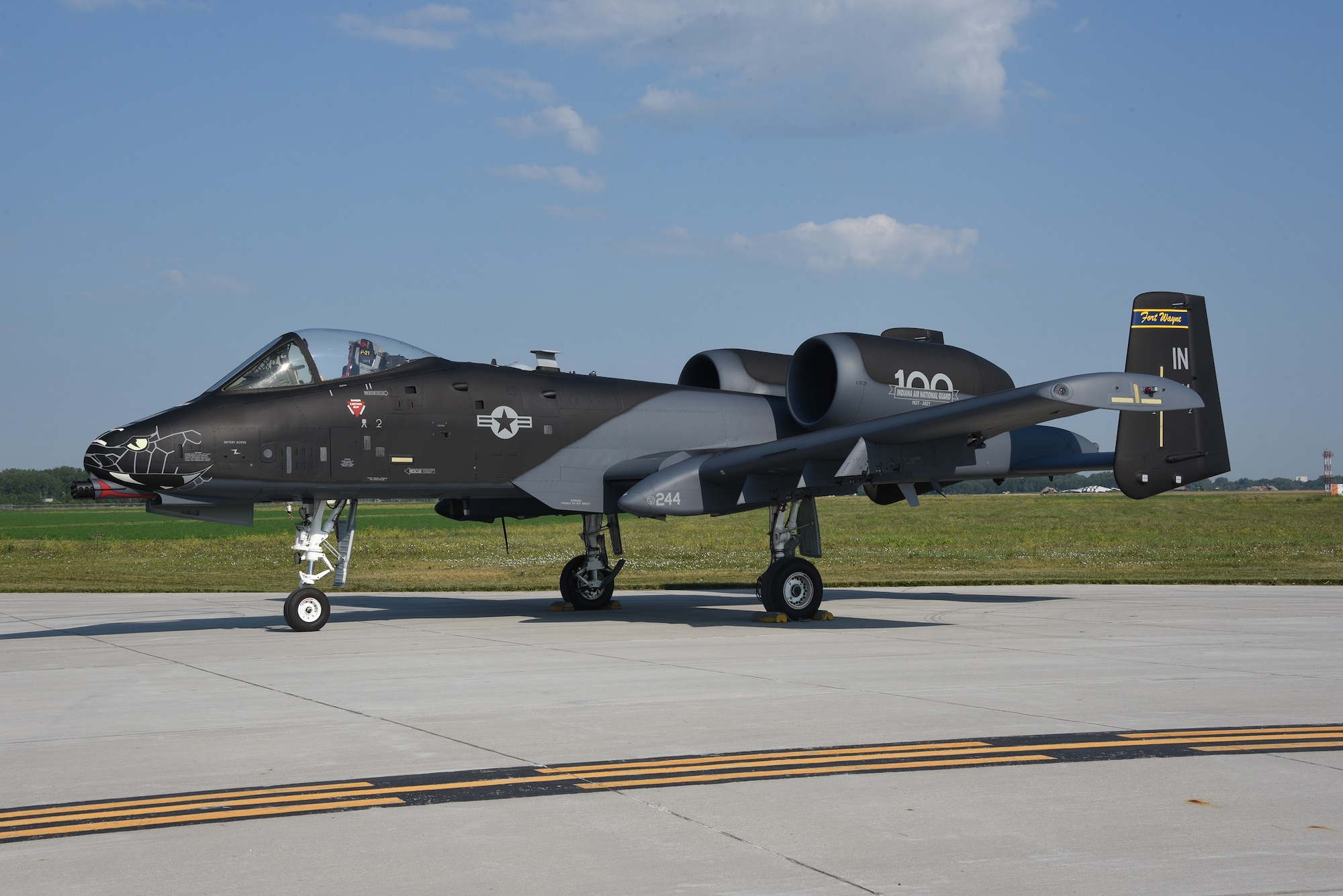 Black Indiana ANG A-10