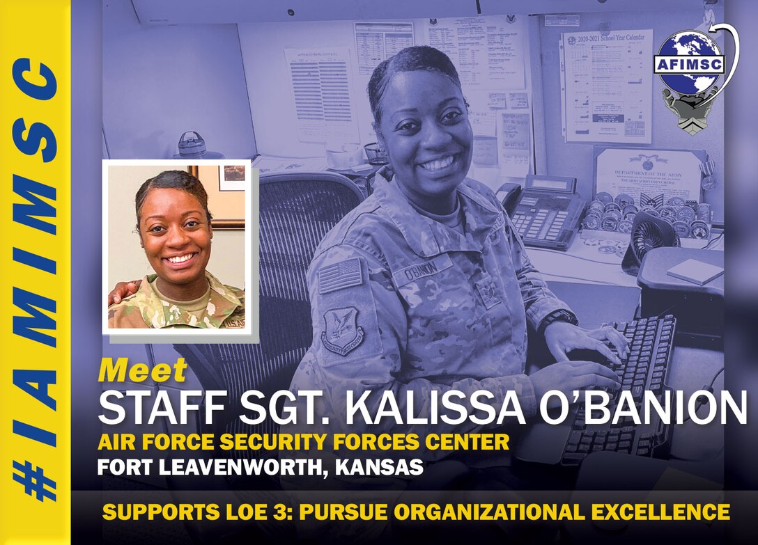 IAMIMSC SSgt Kalissa O'Banion