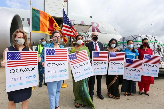 COVID-19 vaccines to Sri Lanka
