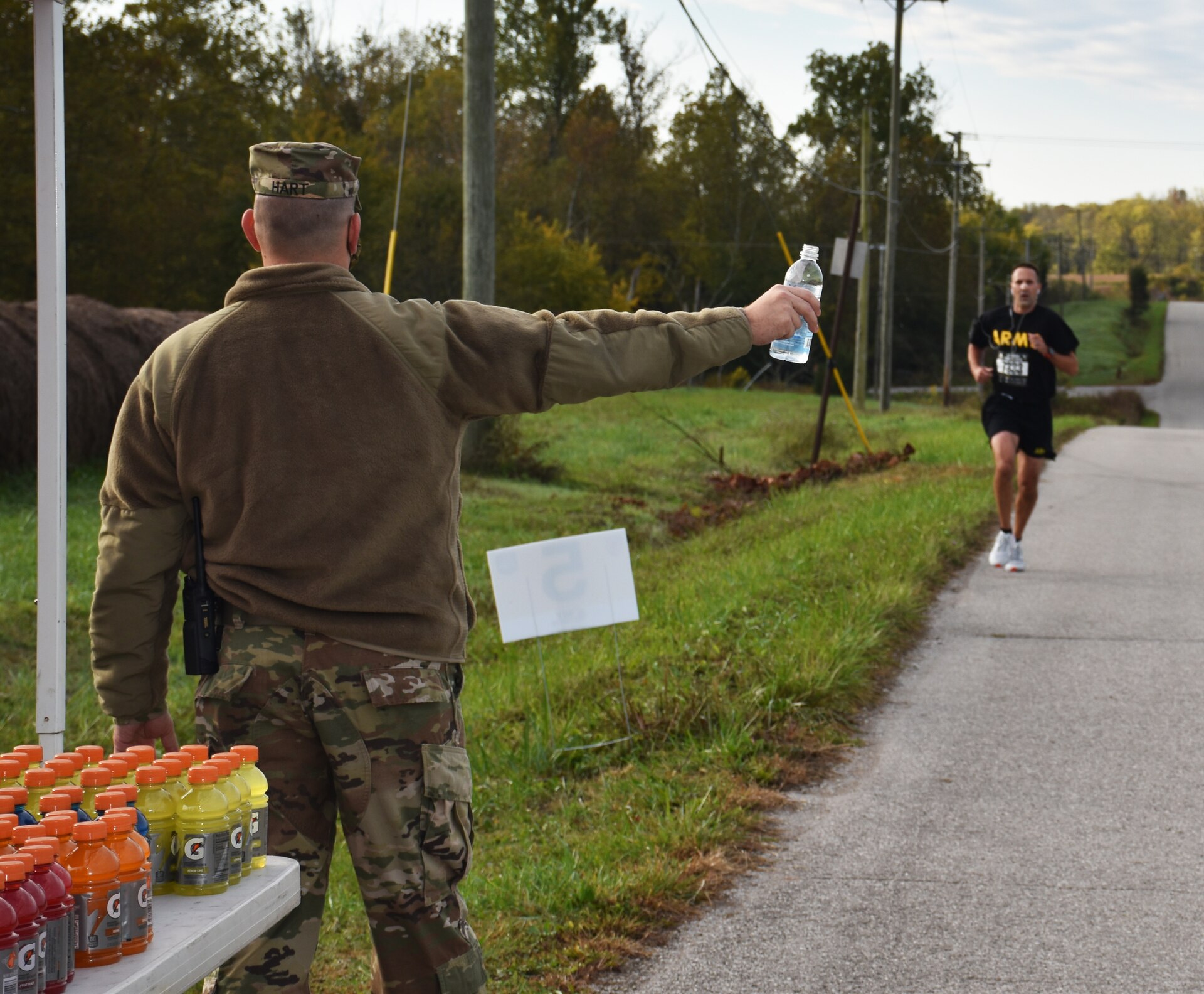 The 149th MEB hosted the virtual event for the Kentucky National Guard, state ROTC programs and the surrounding community because the traditional event in Washington, D.C., was dispersed due to the COVID-19 pandemic