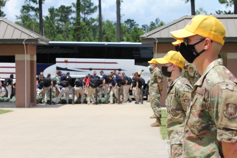 Air Force ROTC Field Training commander converses on challenges, cadets