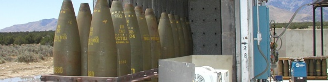 image of large caliber ammunition