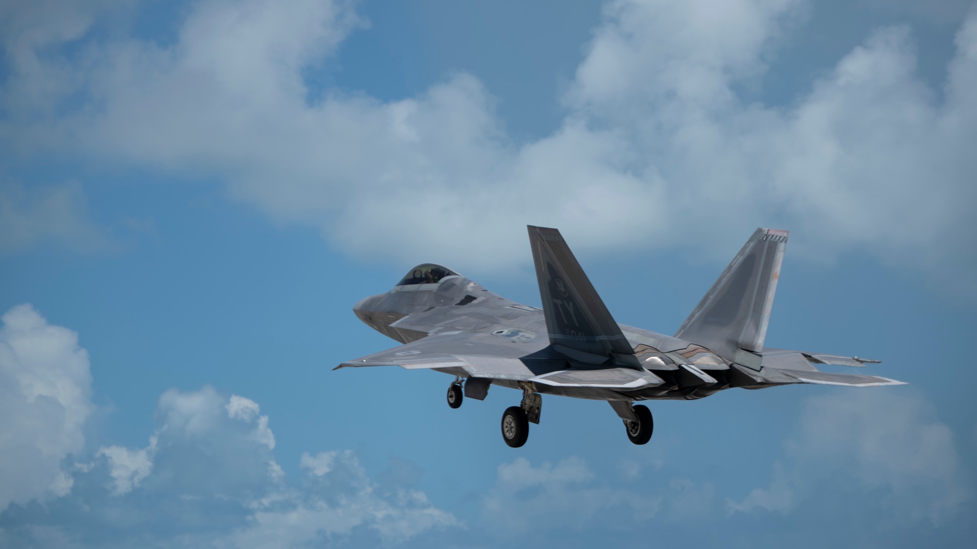 A fighter jet takes off