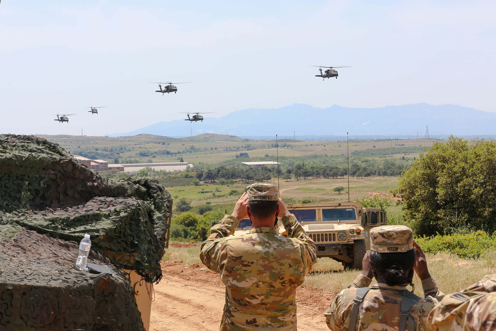 U.S. Soldiers from 1-167th Infantry Regiment, Alabama Army National Guard, participated in Greece-led CENTAUR 21 exercise May 24, 2021, at the firing range of Petrochori in Xanthi, Greece.