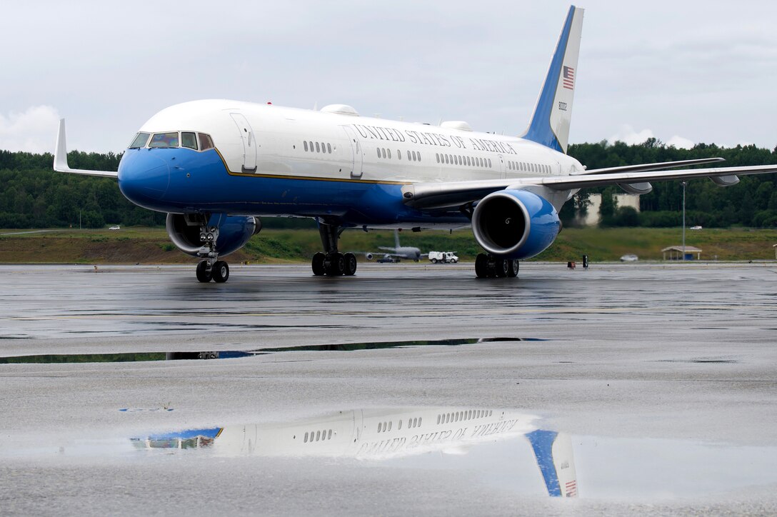 First Lady Dr. Jill Biden visits Joint Base Elmendorf-Richardson, Alaska, July 21, 2021, during a refueling stop. Dr. Biden was traveling to the 2020 Tokyo Summer Olympics.