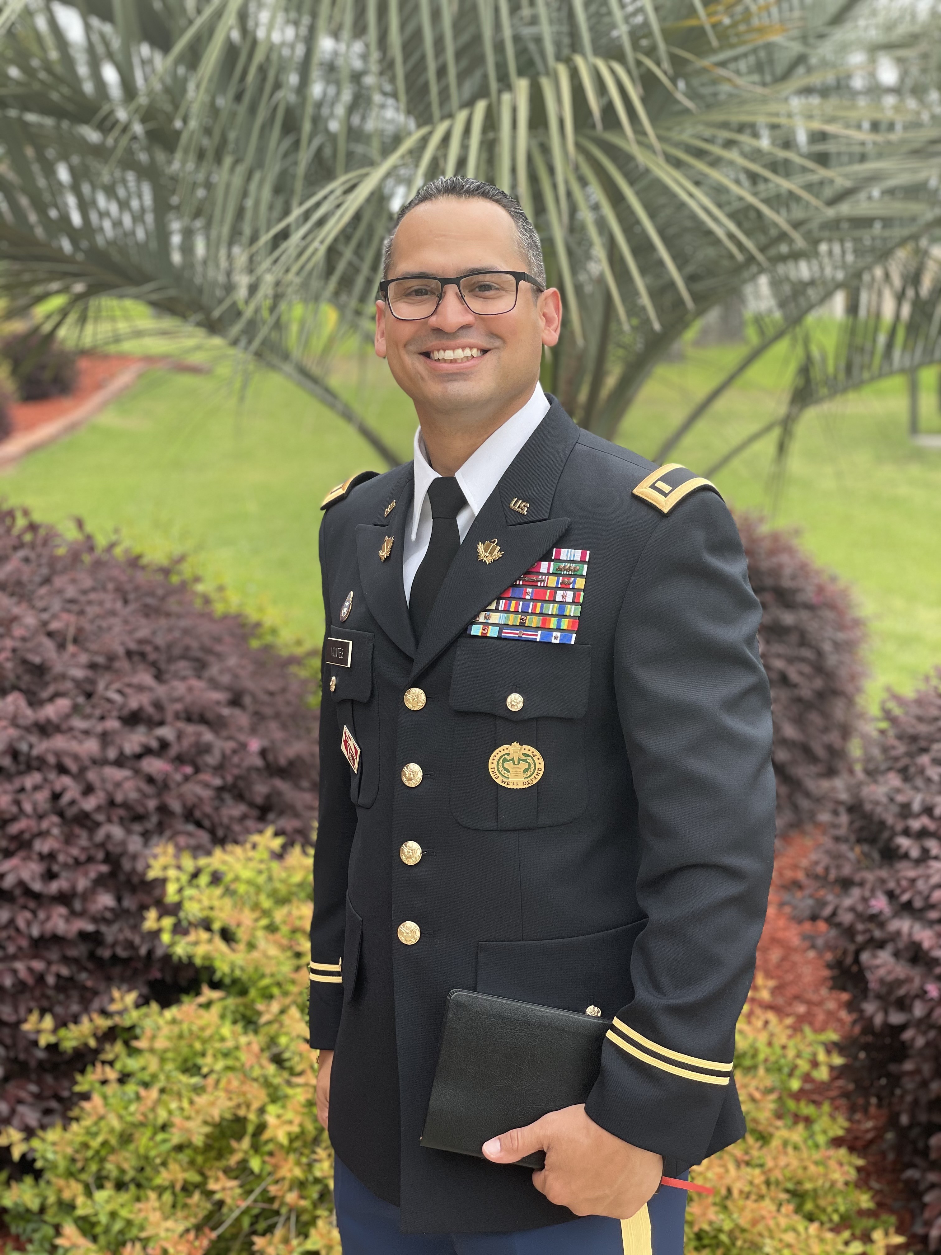 David Montes Jr. Soldier, Project Manager, and now, Chaplain candidate