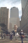 "Home of the Ground Zero Heroes (my team)."; MST1 Schrader is the "second one in."; photo by MST1 Robert J. Schrader.
Provided courtesy of MST1 Robert J. Schrader.