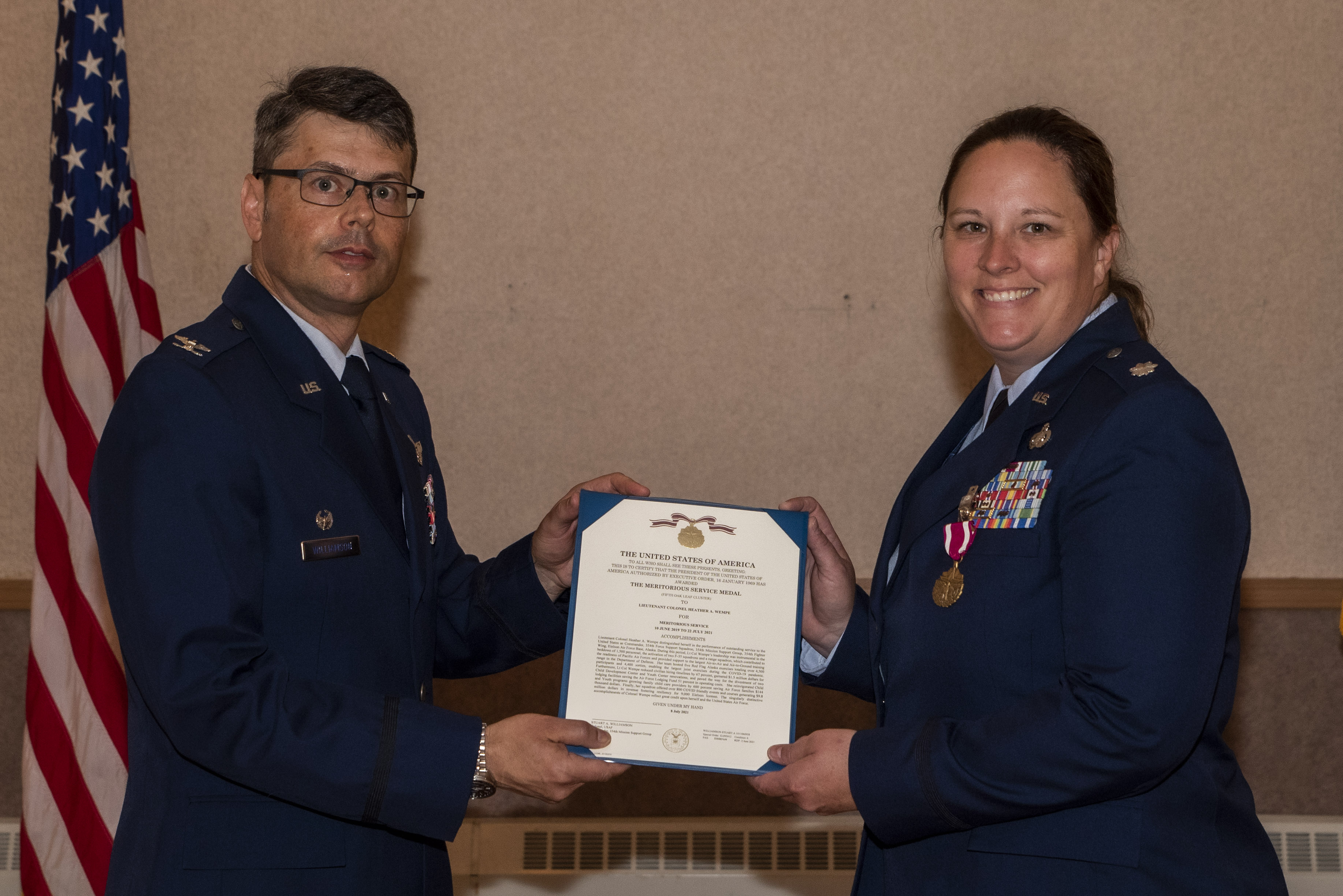 Henry assumes command of 354th FSS > Eielson Air Force Base > Display