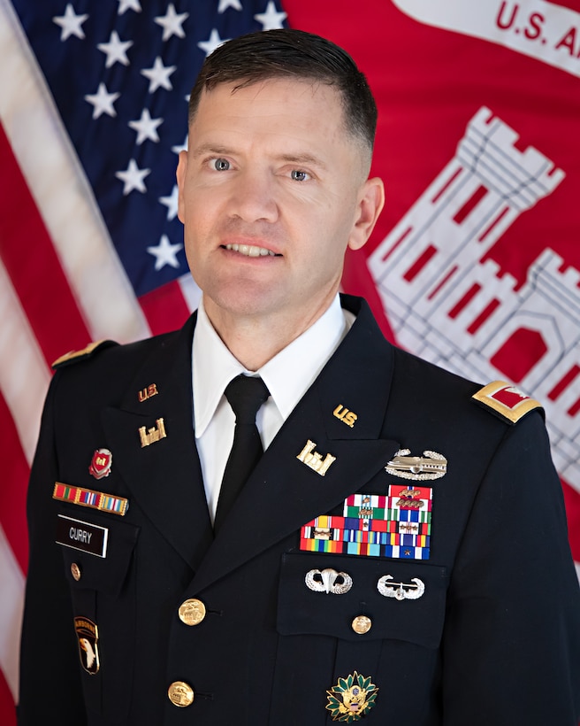 Rock Island District Commander, Col. Jesse T. Curry