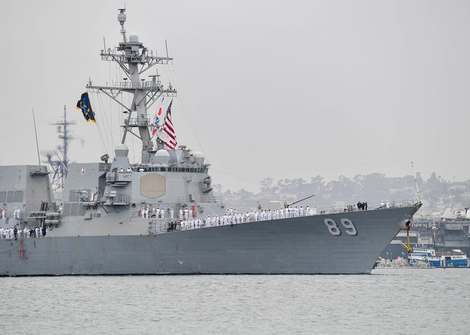 USS Mustin Returns to San Diego after 15 Years of Service in Japan > U.S.  Indo-Pacific Command > News