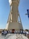 STARBASE Edwards pose for a group photo in front of the air control tower at Edwards Air Force Base, California. (Photo courtesy of STARBASE Edwards)