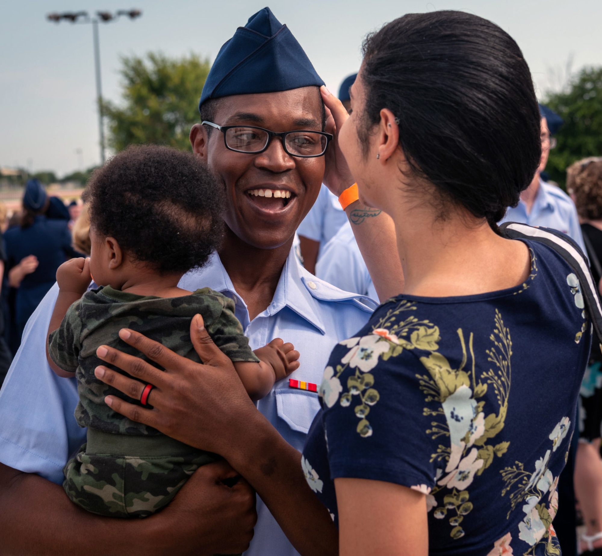 Air Force Basic Military Training graduation reopens to the public