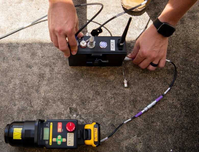 EOD Airmen receive new x-ray equipment