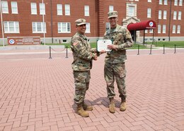 soldier receives award