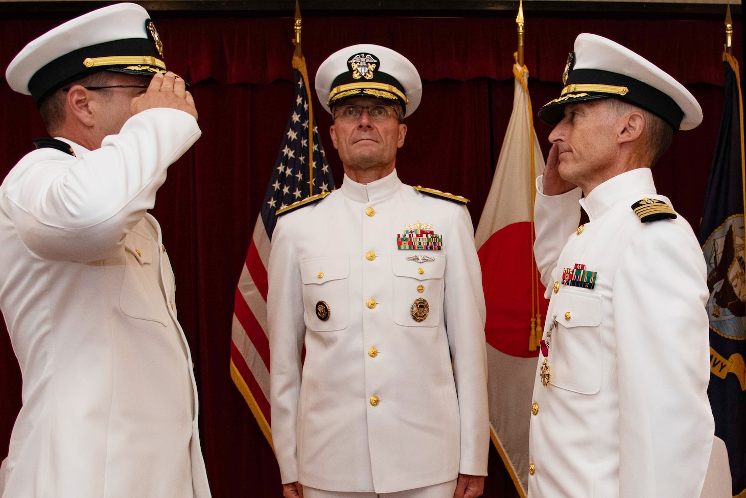 DSO Pacific Change of Command 2021
