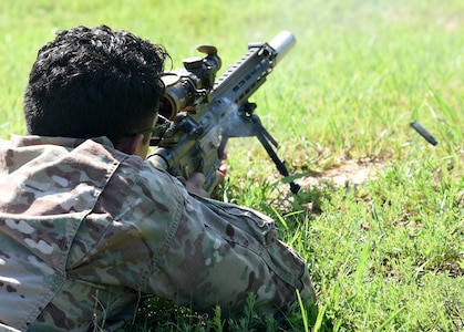 116th IBCT trains on new Squad Designated Marksman Rifle