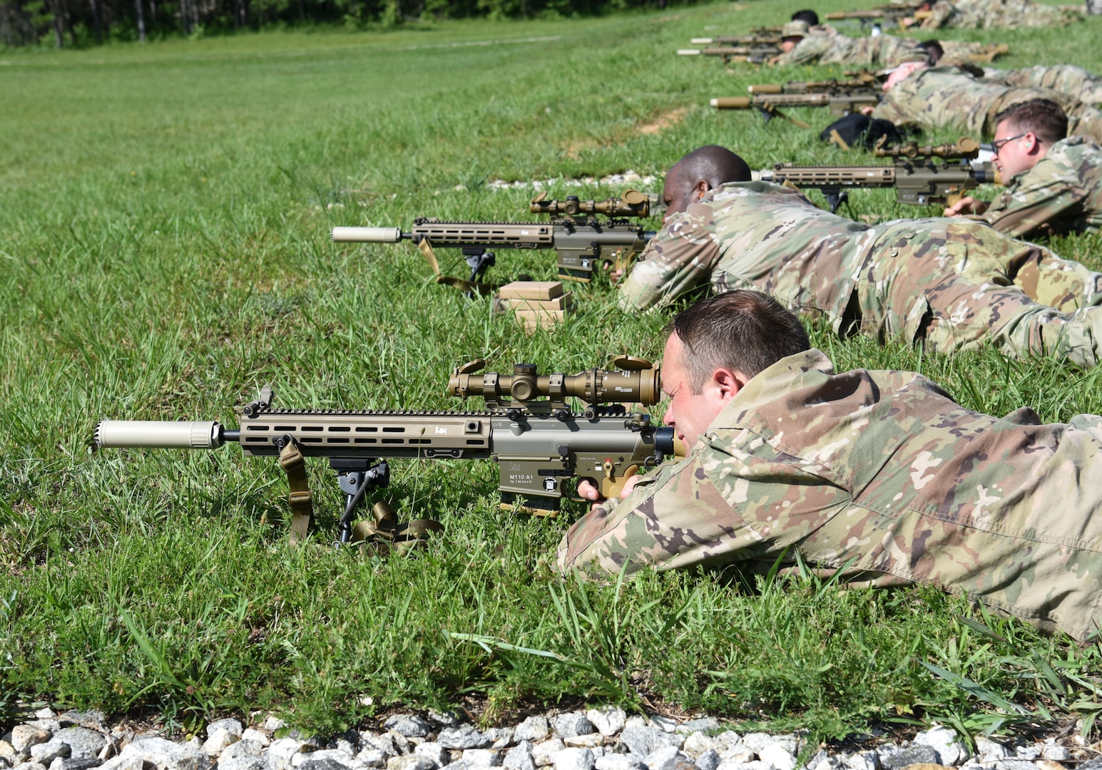 116th IBCT trains on new Squad Designated Marksman Rifle