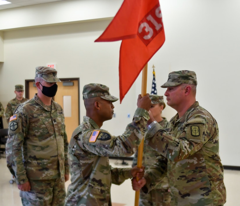 319th Engineer Support Company welcomes new commander