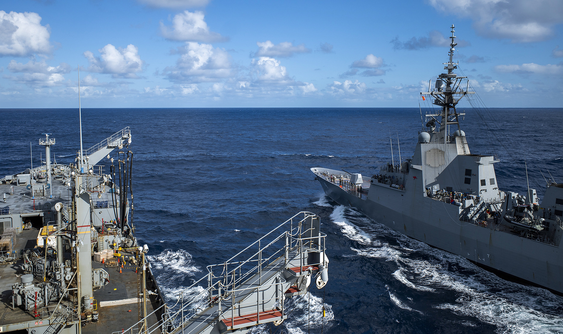 Rappahannock, Alan Shepard drill with Australian Navy during Talisman Sabre