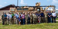 LaSalle County, Illinois, leaders joined leaders of the Illinois National Guard for the official dedication of the Automated Record Fire Range at the Marseilles Training Center in Marseilles, Illinois, July 23. The $4.6 million federally-funded project updated the target systems and expanded the ARF by 10 firing positions.
