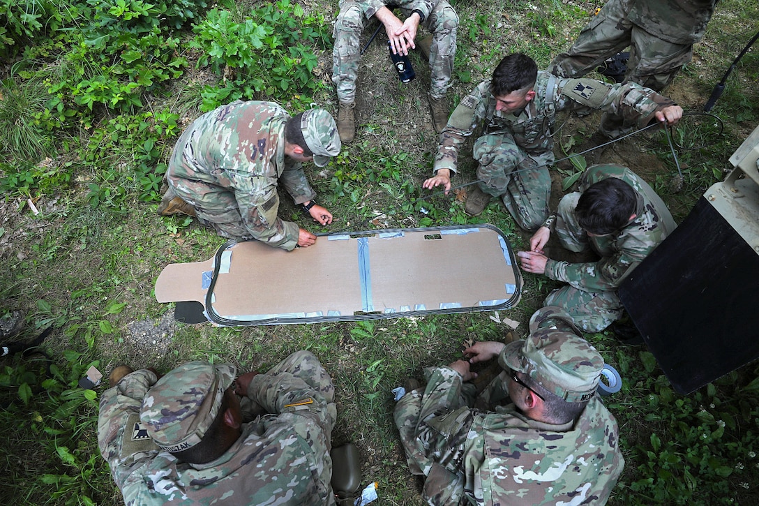 469th Engineer Company Soldiers explode into action