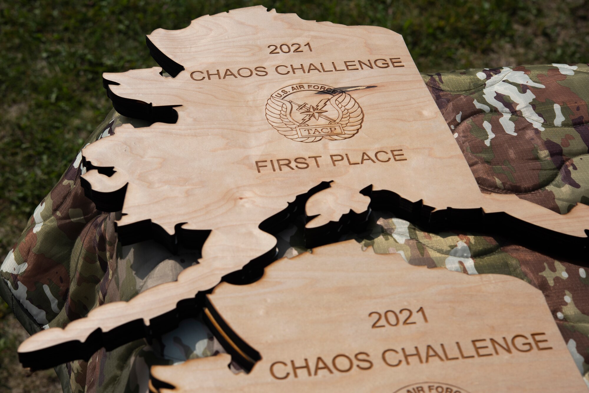 U.S. Air Force tactical air control party (TACP) specialists from the 1st Air Support Operations Group, competed in the Chaos Challenge 2021 at Joint Base Elmendorf-Richardson, Alaska, July 13-15, 2021. The Chaos Challenge 2021 was a multi-day series of mental and physical contests sponsored by the 1st Air Support Operations Group with participants from the 3rd, 5th, 25th, and 604th Air Support Operations Squadrons and a guest team from the 673d Security Forces Squadron. The winner of the competition will go on to compete in Lightning Challenge 2021 to determine the best two-man TACP team in the Air Force.