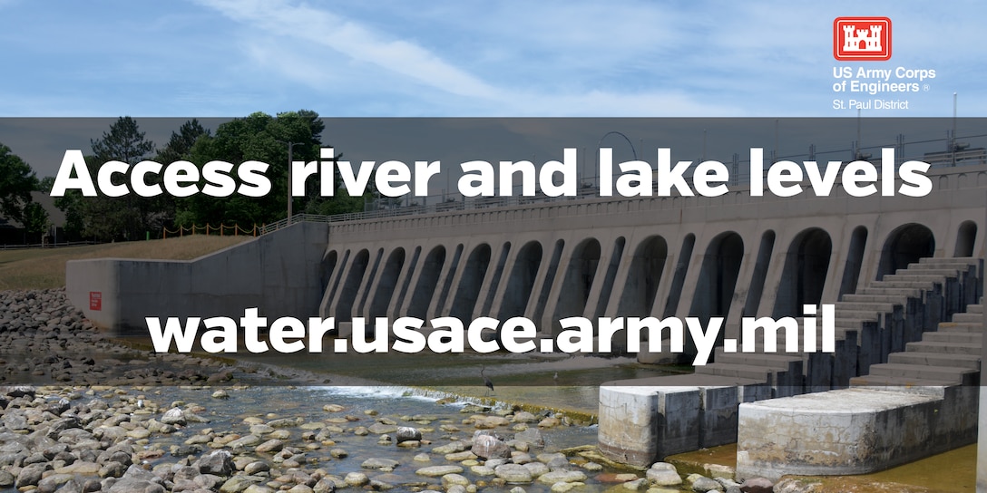 Access river and lake levels at water.usace.army.mil