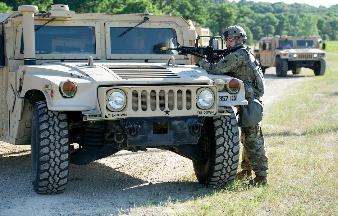 Convoy Operations During WAREX at Fort McCoy