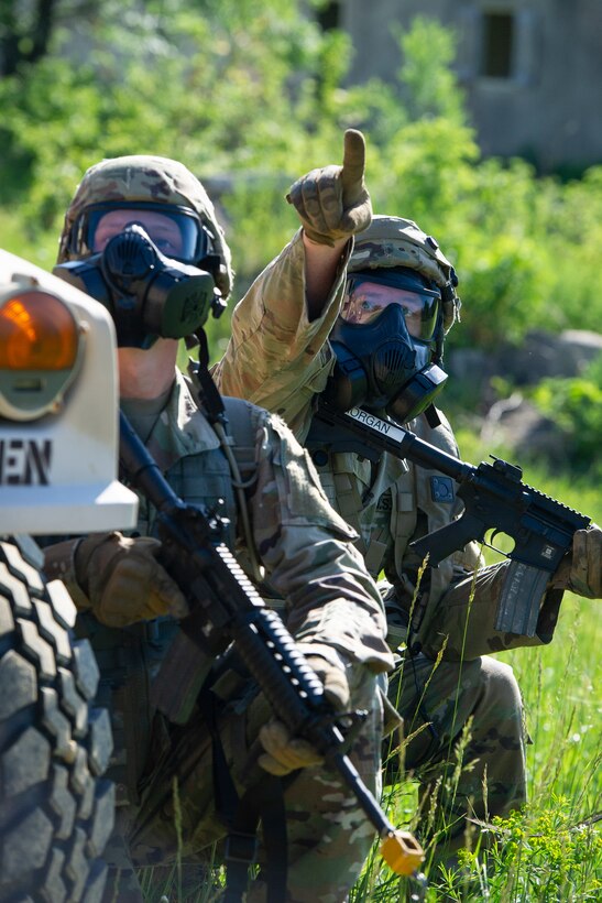 Convoy Operations During WAREX at Fort McCoy