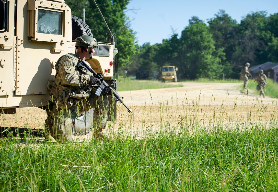 Convoy Operations During WAREX at Fort McCoy