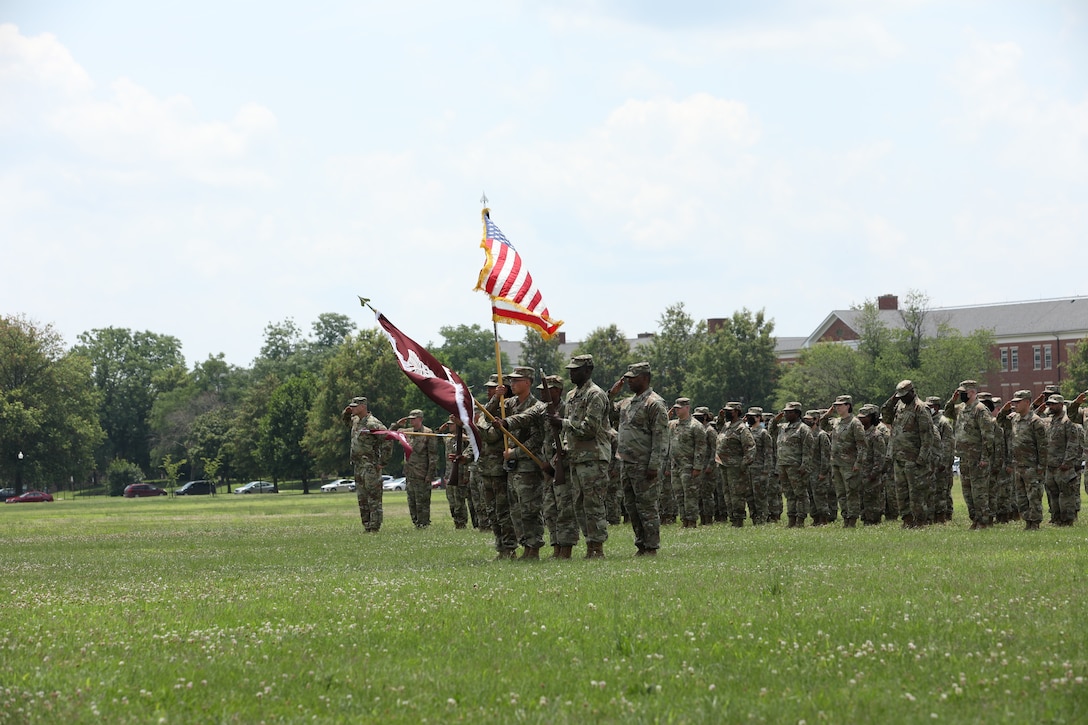 348th Field Hospital Change of Command