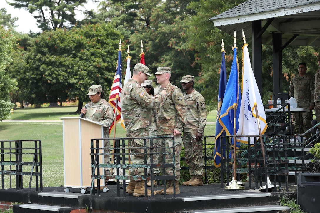 348th Field Hospital Change of Command