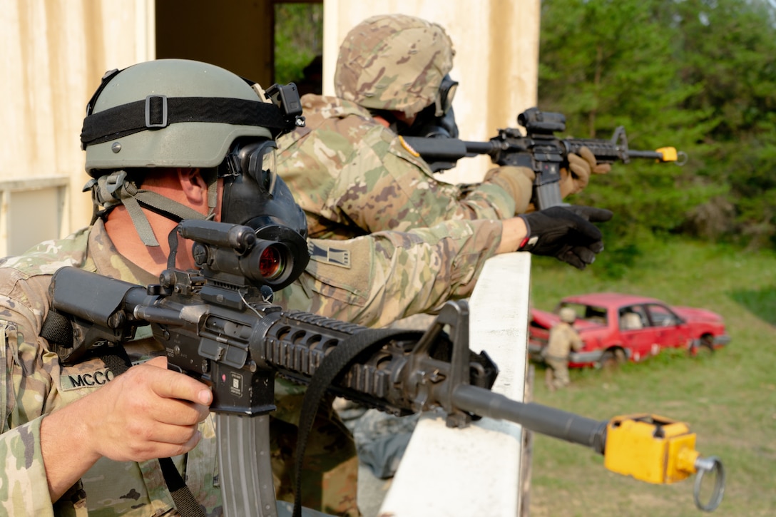 402nd Engineer Company Sapper Force on Force Training